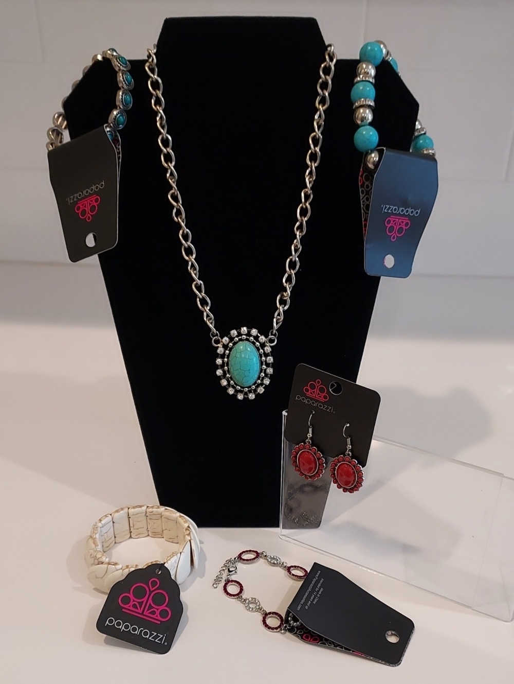 6 Piece Collection Of NEW Paparazzi Jewelry